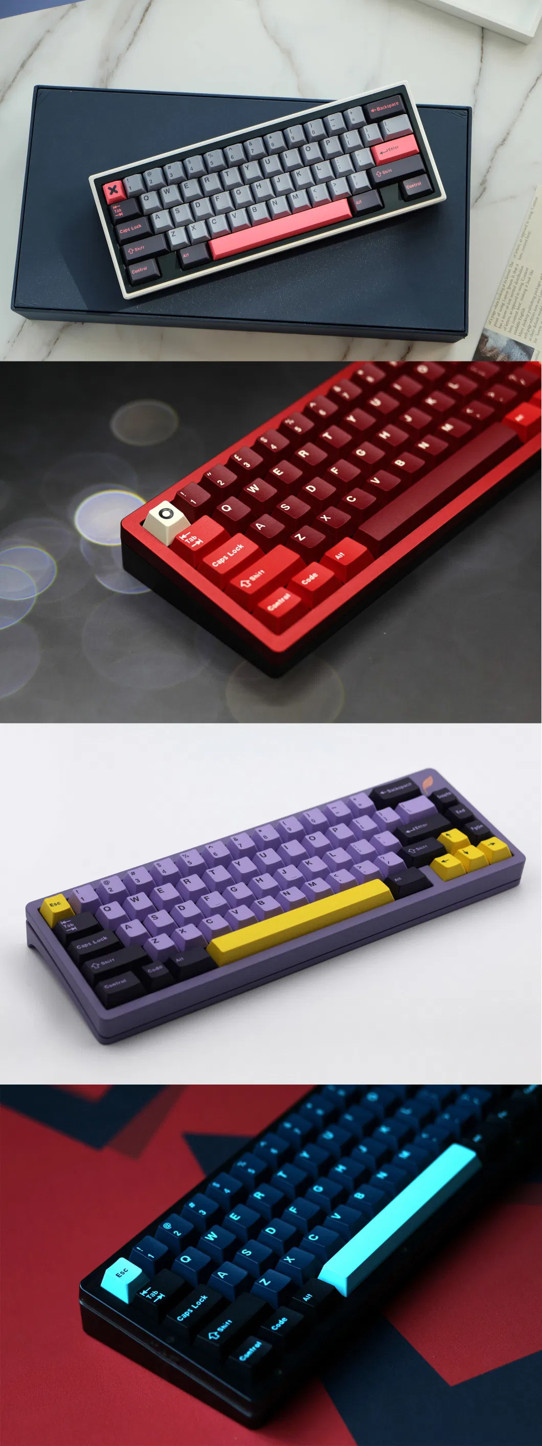 Theme Keycaps PBT Dye Sublimation Keycaps Custom Keycaps